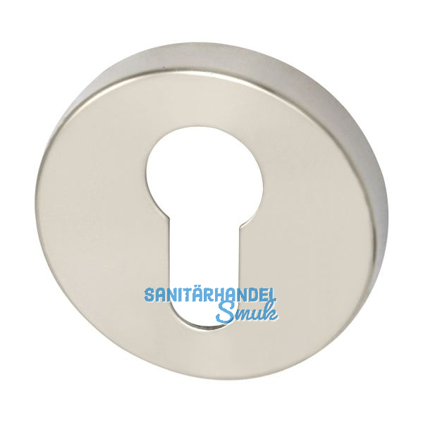 MARCHESI Zylinderrosette PZ, � 52 mm, H�he 10 mm, Edelstahl matt