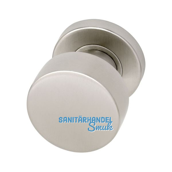 MARCHESI Knopfdr�cker-Lochteil auf Rosette fest drehbar � 52,50x11, Edelstahl