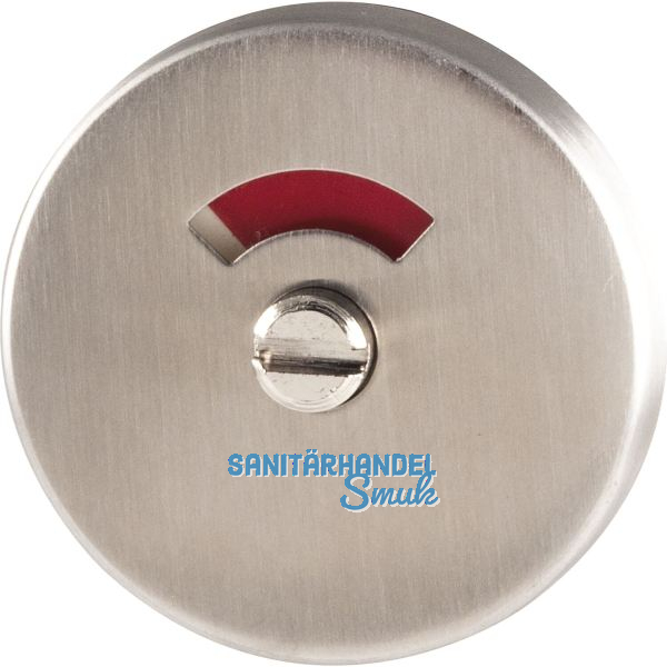 WC-Aussenrosette WG � 50 mm, m. Anschraubtr�ger "U", R/W Anzeige, Edelstahl