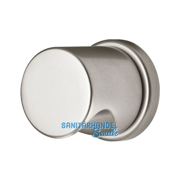 GEOS T�rknopf Zylinderform fest auf Rosette, Gewindeans�tze M4, Edelstahl