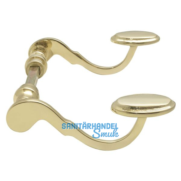 MARCHESI Dr�ckerpaar POSTHORN - Messing poliert