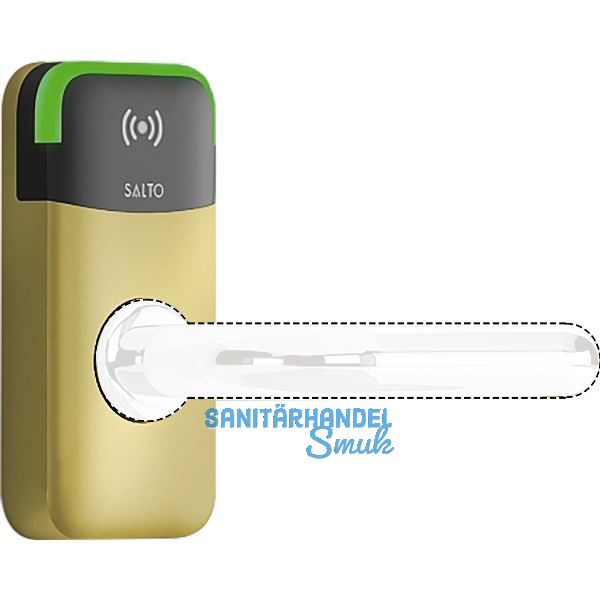 SALTO Abdeckplatte XS4 Mini Metall Edelstahl Messing matt PVD
