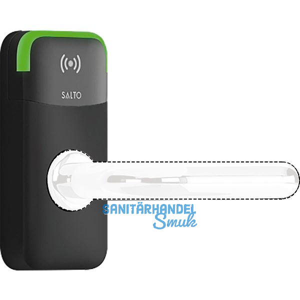 SALTO Abdeckplatte XS4 Mini Metall Edelstahl schwarz