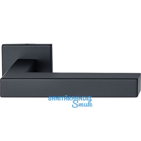MARCHESI Dr�ckerpaar SQUARE, T�rst�rke 38-45 mm, Edelstahl schwarz matt