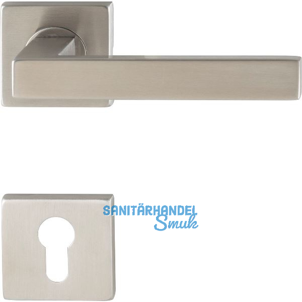 MARCHESI Dr�ckergarnitur CHIA PZ, mit St�tznocken, Edelstahl matt