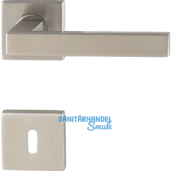 MARCHESI Dr�ckergarnitur CHIA BB, ohne St�tznocken, Edelstahl matt