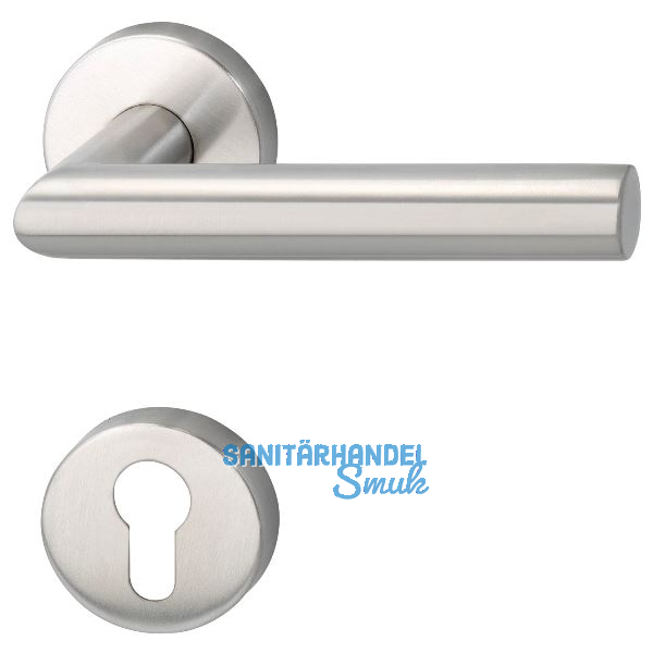 MARCHESI Dr�ckergarnitur GEHRUNG PZ, ohne St�tznocken, Edelstahl matt