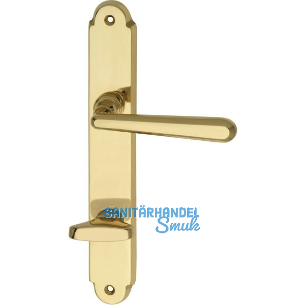 MARCHESI FH Dr�ckergarnitur ALT-WIEN - auf Schild WC 90, Messing poliert