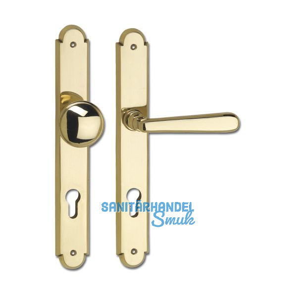 Haust�rwechselgt. ALT WIEN - auf Langschild PZ88, Messing poliert