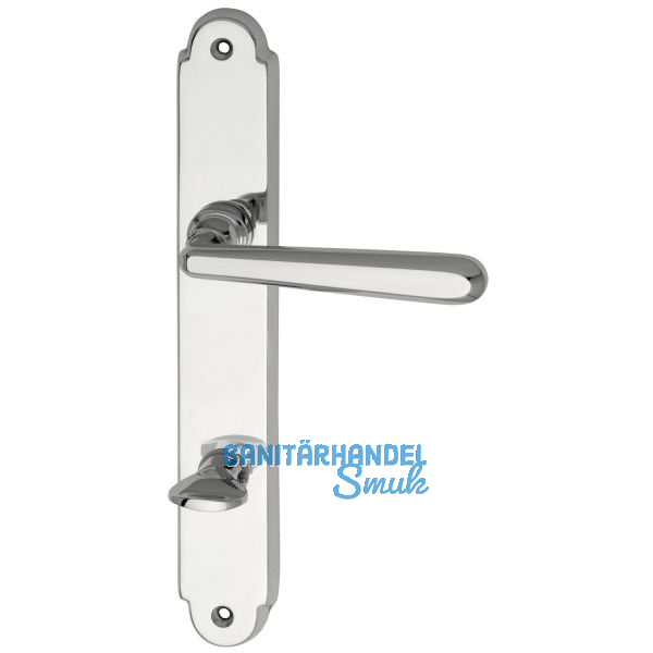 MARCHESI FH Dr�ckergarnitur ALT-WIEN - auf Schild WC 90, Messing verchromt