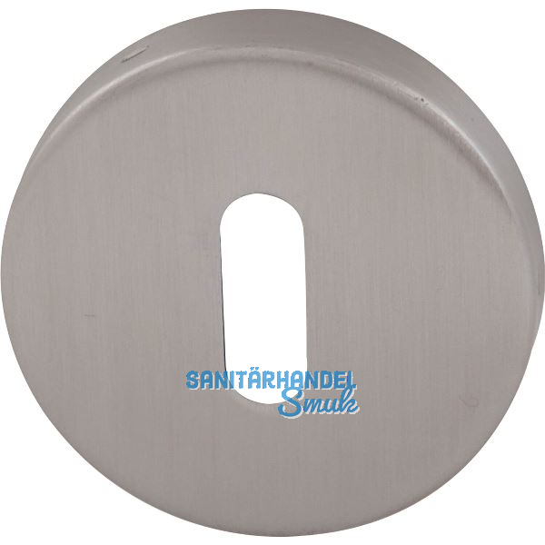 Schl�sselrosette BB, Metall Unterkonstruktion KL 4, � 52 x 10 mm, Edelstahl