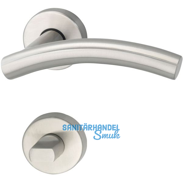 MARCHESI Dr�ckergarnitur MOSKAU - auf Rosette WC, 38 - 45, Edelstahl matt