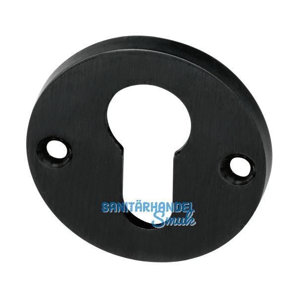 MARCHESI Zylinderrosette PZ, � 50 mm, Messing patiniert schutzlackiert