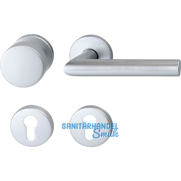 FH-Wechselgarnitur GEHRUNG - auf Rosette PZ, VK 8/8,5, 38 - 45, Edst. matt, R