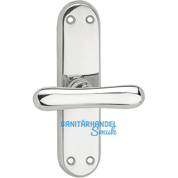 MARCHESI Fenstergriff ELEGANT - sichtbar geschraubt, Messing verchromt