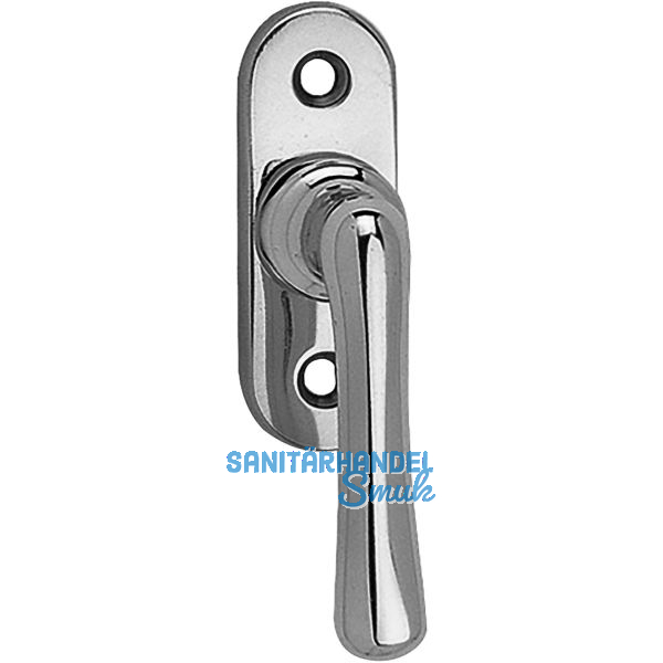 MARCHESI Fenstergriff ELEGANT - sichtbar geschraubt, 7x35, Messing verchromt
