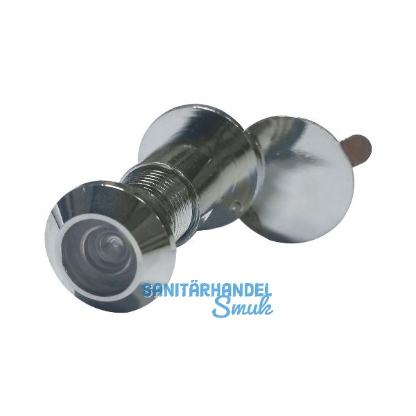 T�rgucker � 12 mm, Weitwinkel 200�, TS 35-55 mm, Messing verchromt
