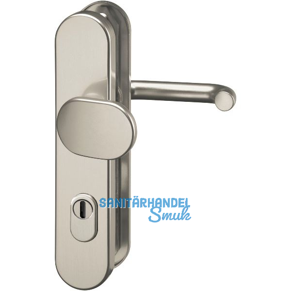 GRUNDMANN Sicherheits-Wechselgarnitur 1752 U-Form, KZS, RC2, Edelstahl matt