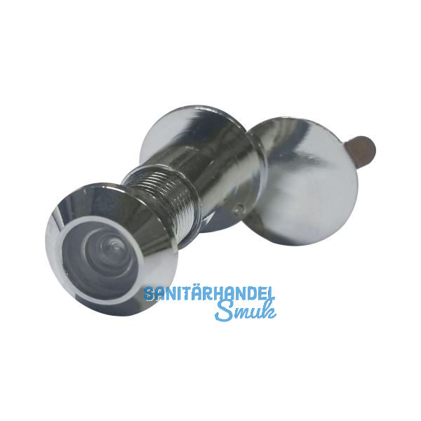 T�rgucker � 12 mm, Weitwinkel 170�, TS 35-55 mm, Messing verchromt