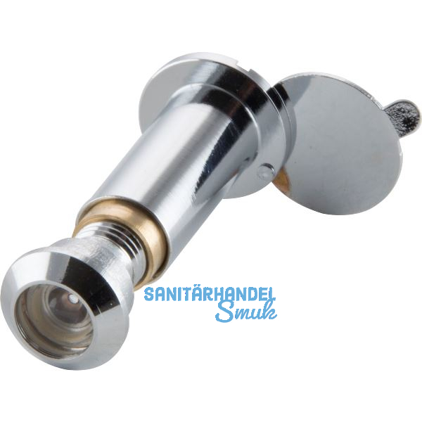 T�rgucker � 12 mm, Weitwinkel 170�, TS 35-80 mm, Messing verchromt