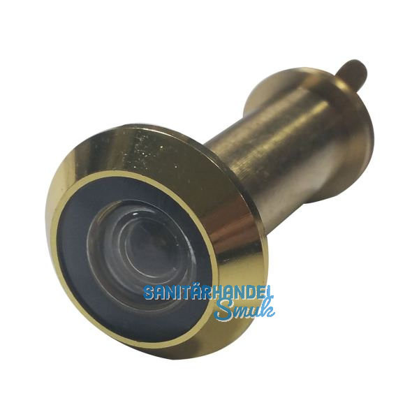 T�rgucker � 14 mm, Weitwinkel 200�, TS 35-55 mm, Messing poliert