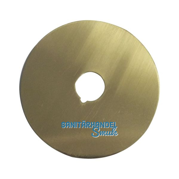 Abdeckungen f�r T�rgucker 70, 14, 5 mm, Messing poliert