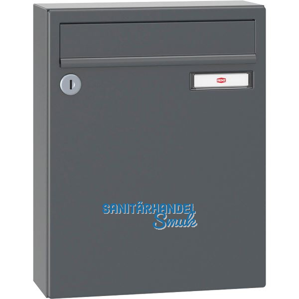 RENZ Aufh�ngebriefkasten SERIE 17 - 260 x 330 x 100, anthrazitgrau RAL 7016