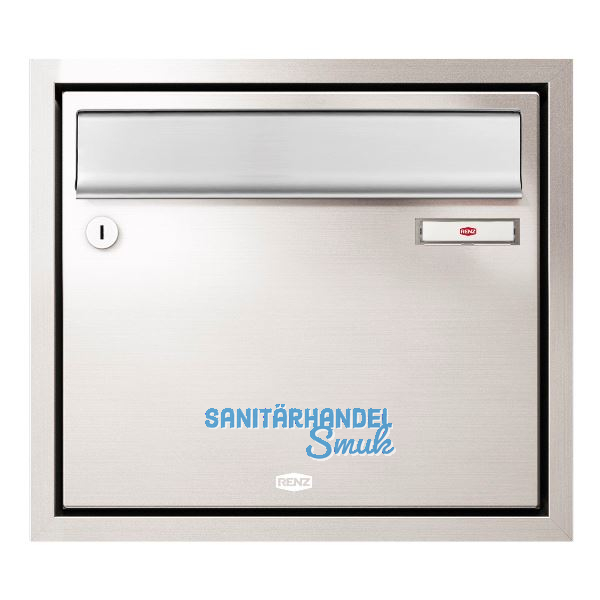 RENZ Unterputzbriefkasten 370/330/100 Edelstahl