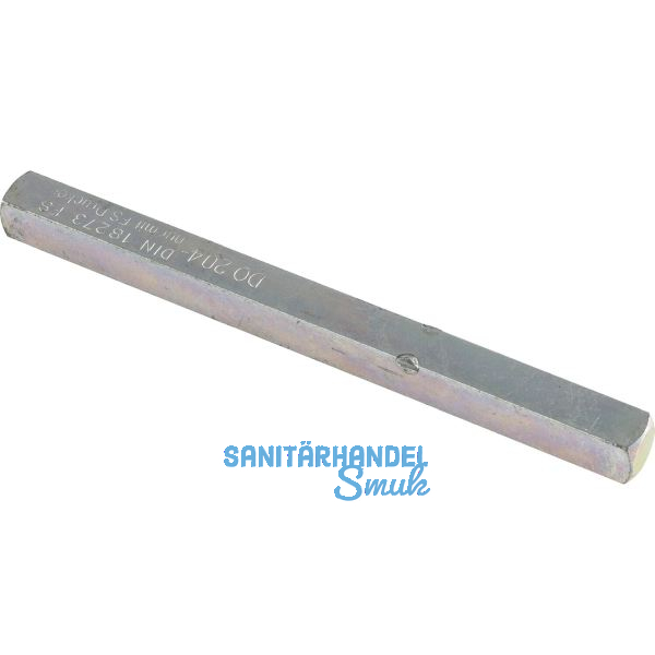 OGRO Dr�ckerstift PR 114 FS - Vierkant: 9 mm, 165 mm, Stahl verzinkt