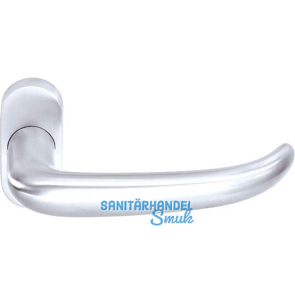 OGRO Dr�ckerlochteil PREMIUM 8999/6620 - mit Rosette, Alu silber eloxiert