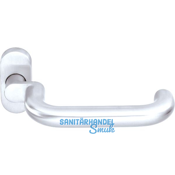 OGRO Dr�ckerlochteil PREMIUM 8100 A/6621 - mit Rosette, Alu silber eloxiert