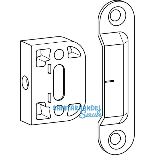 HAUTAU ATRIUM HS Mittelverriegelung senkrecht