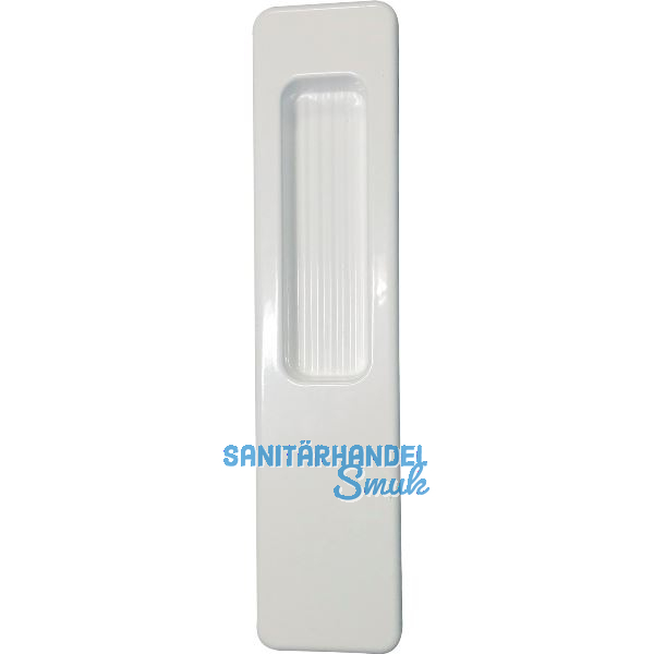 HAUTAU ATRIUM HS Griffmuschel au�en, Aluminium wei� RAL 9016