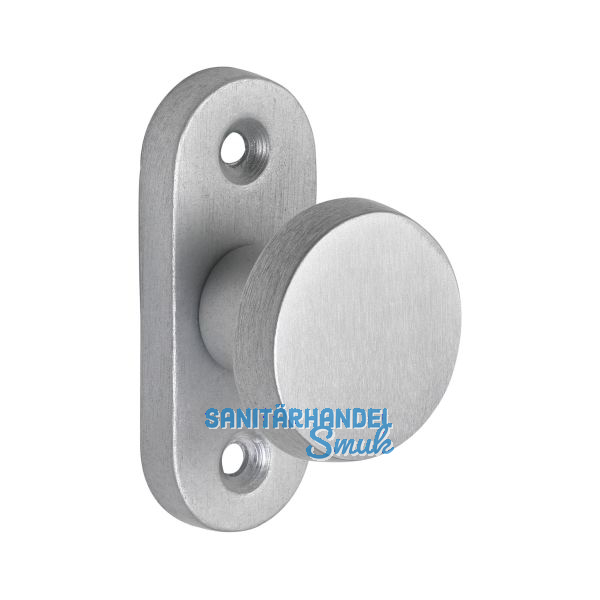 Hebet�rknopf - 35mm, Flachform, silber eloxiert