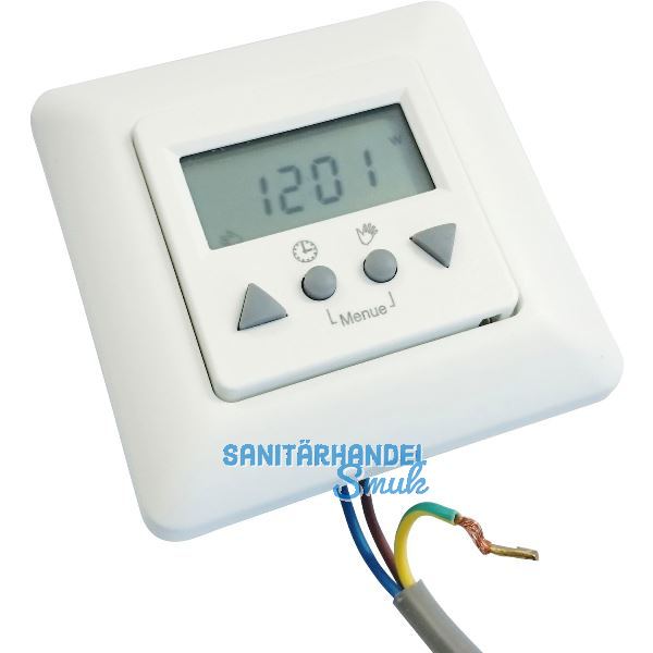 HAUTAU Zeitschaltuhr, 230 Volt, f�r L�ftung, 80x80x46 mm, wei�