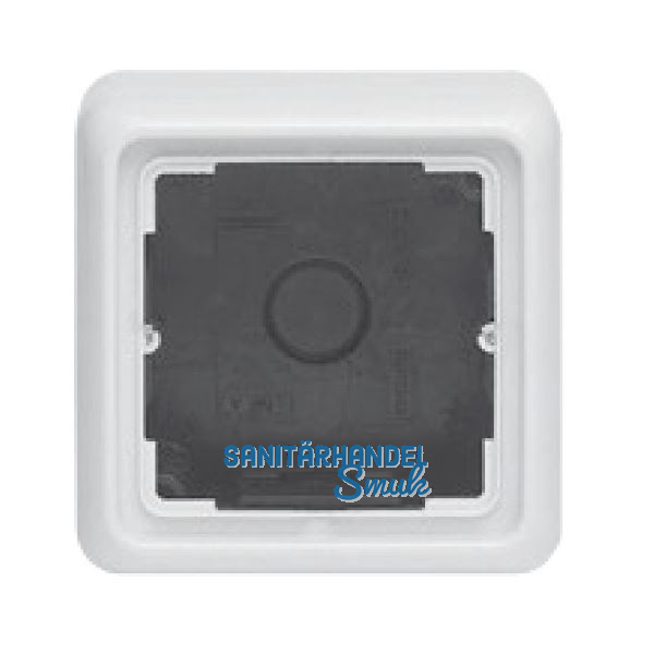 HAUTAU Aufputzgeh�use 1-fach zu L�ftertaster/Wippschalter/Schl�sseltaster, wei�