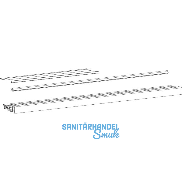 HAUTAU ThermoTop 2.1 Bodenschwellen-Set TS 68-78 mm, L=3000 mm, grau