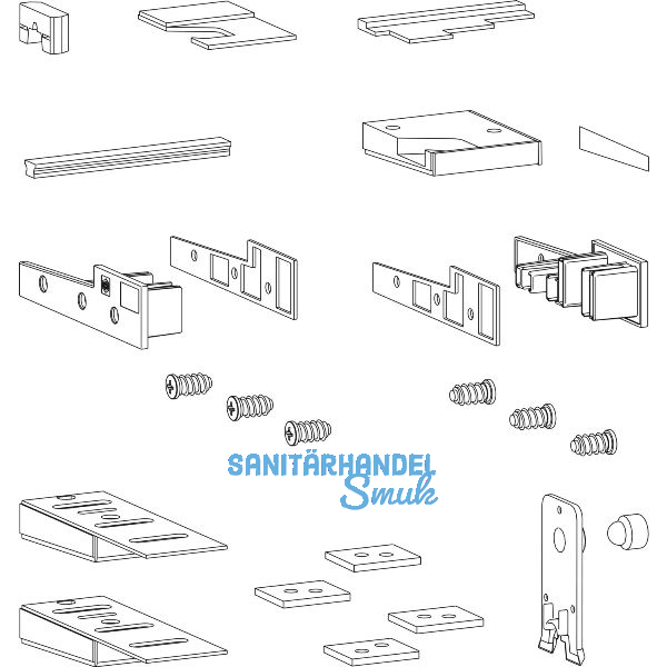 HAUTAU ThermoTop 2.1 Zubeh�r-Beutel 121 Holz, TS bis 78 mm, Schema A, rechts