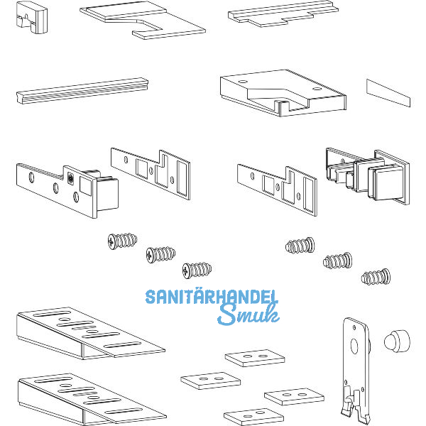 HAUTAU ThermoTop 2.1 Zubeh�r-Beutel 124 Holz, TS bis 92 mm, Schema A, rechts