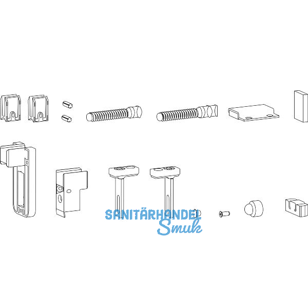 HAUTAU ATRIUM HS Zubeh�r-Beutel 129 f�r F�hrungsschiene Nr. 1/1 und 6, Schema A