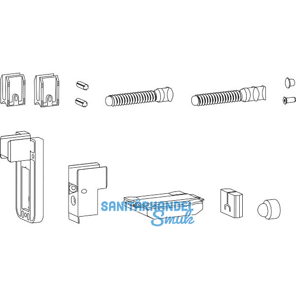 HAUTAU ATRIUM HS Zubeh�r-Beutel 129 Holz f�r F�hrungsschiene Nr. 5, Schema A
