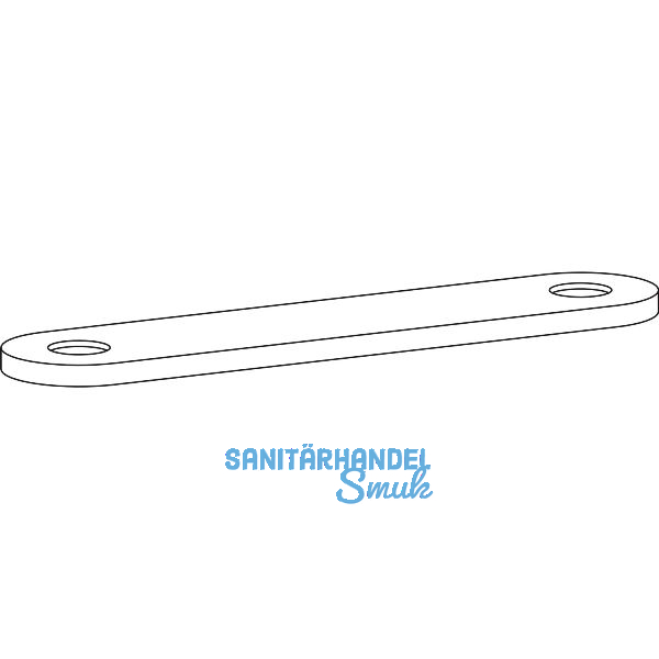 HAUTAU ATRIUM HS comfort Rahmenteil Unterlegplatte 0,5 mm Stahl verzinkt