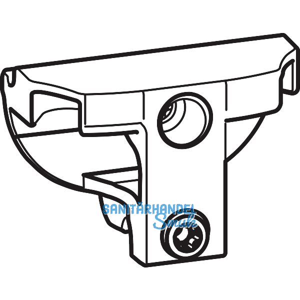 HAUTAU ATRIUM HKS 200 Steuerklotz unten silber