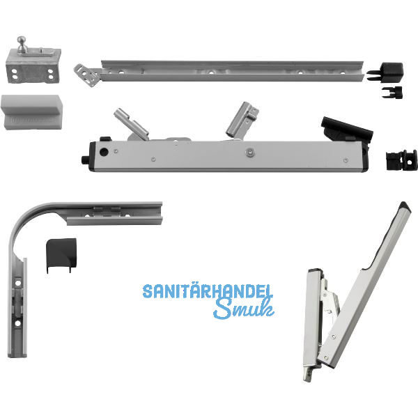 HAUTAU FL190 �ffnerschere mit Universal-Fl�gelbock Ausf�hrung E silber