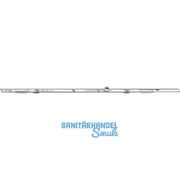 ROTO Patio Alversa SH-Mittelverschluss waagrecht oben/unten L= 990 mm 1V