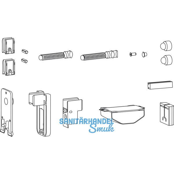 HAUTAU ATRIUM HS Zubeh�r-Beutel 103 f�r F�hrungsschiene Nr. 2 und 3, Schema A