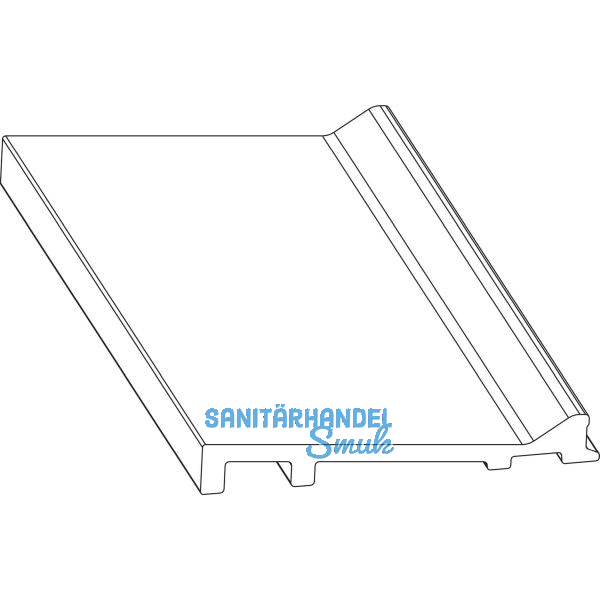MACO Fiber-Therm Zwischenprofil 99 L=2500 mm B=99 mm GFK silber (465579)