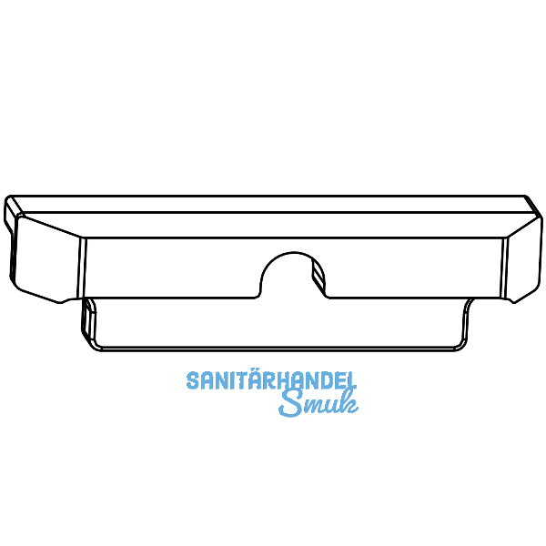 MACO Fiber-Therm Dichtungsst�ck f�r Laufschiene flach, silber (454857)