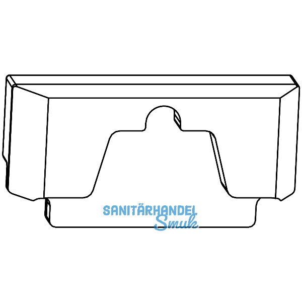MACO Fiber-Therm Dichtungsst�ck f�r Laufschiene hoch, schwarz (455151)