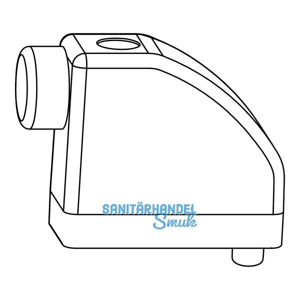 MACO HS Anschlagpuffer, Fl�gelabstand 28 mm, silber (101680)